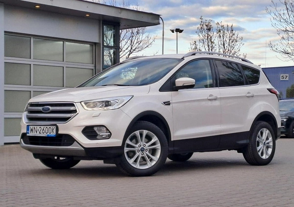 Ford Kuga cena 79900 przebieg: 126247, rok produkcji 2017 z Warszawa małe 379